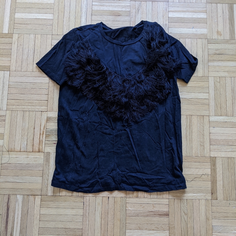 Zara textured t